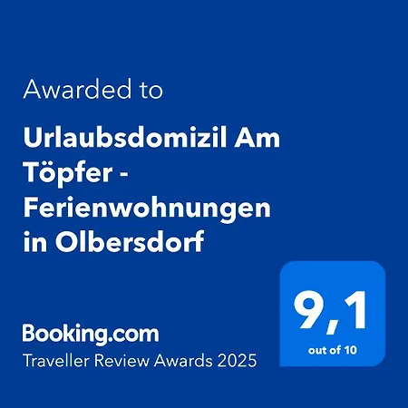Urlaubsdomizil Am Toepfer - In * Olbersdorf
